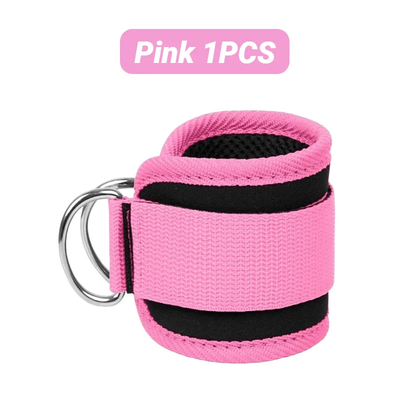 Fitness Ankle Straps Adjustable Gym Leg Strength Workouts with Buckle Sports Guard Abductors for Gantry Training Butt Device