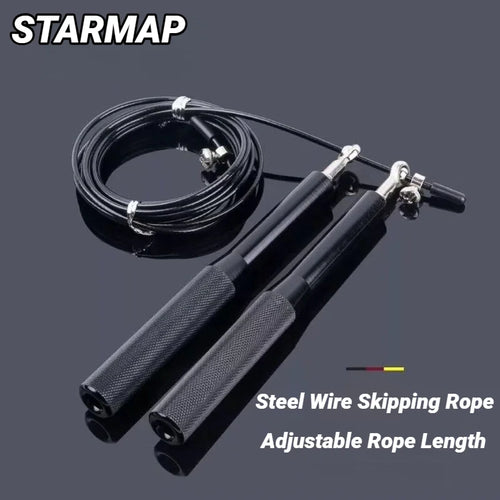 Adjustable Aluminum Handle Wire Rope Skipping Alloy Genus Sports Fitness Supplies Bearing High Fast Speed Jump