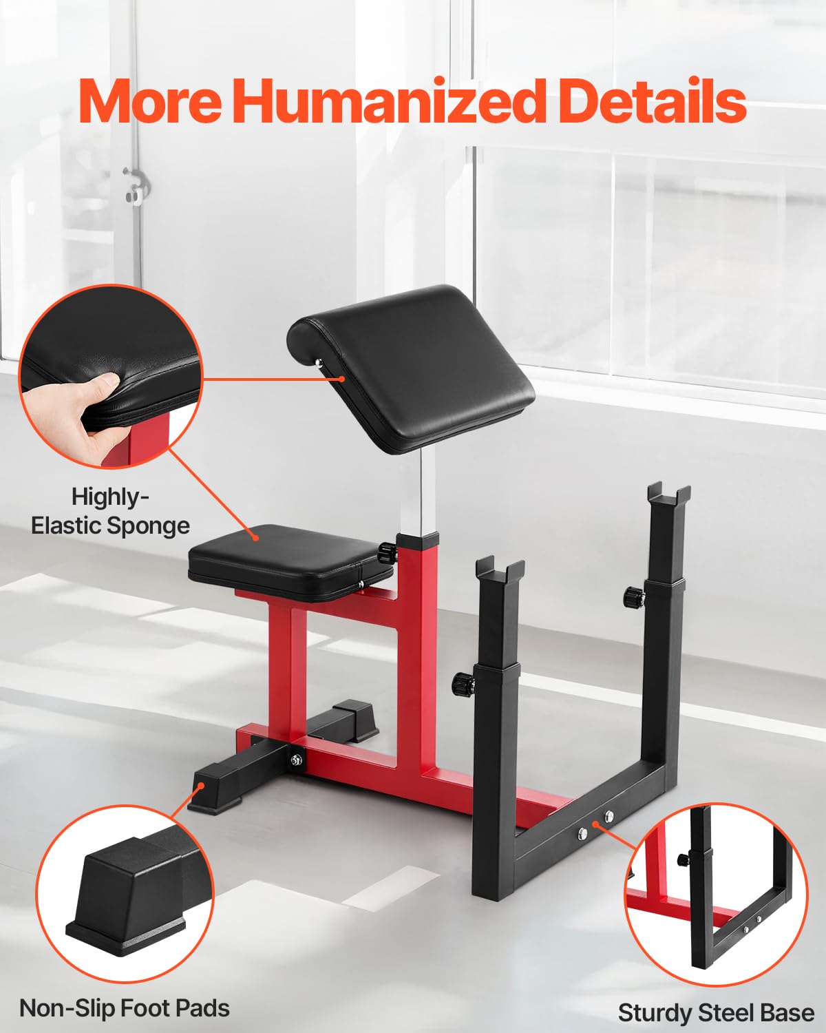 Maximisez votre Entraînement avec le Banc à Biceps Réglable - Charge Maximale de 200 Kg pour des Résultats Spectaculaires en Musculation