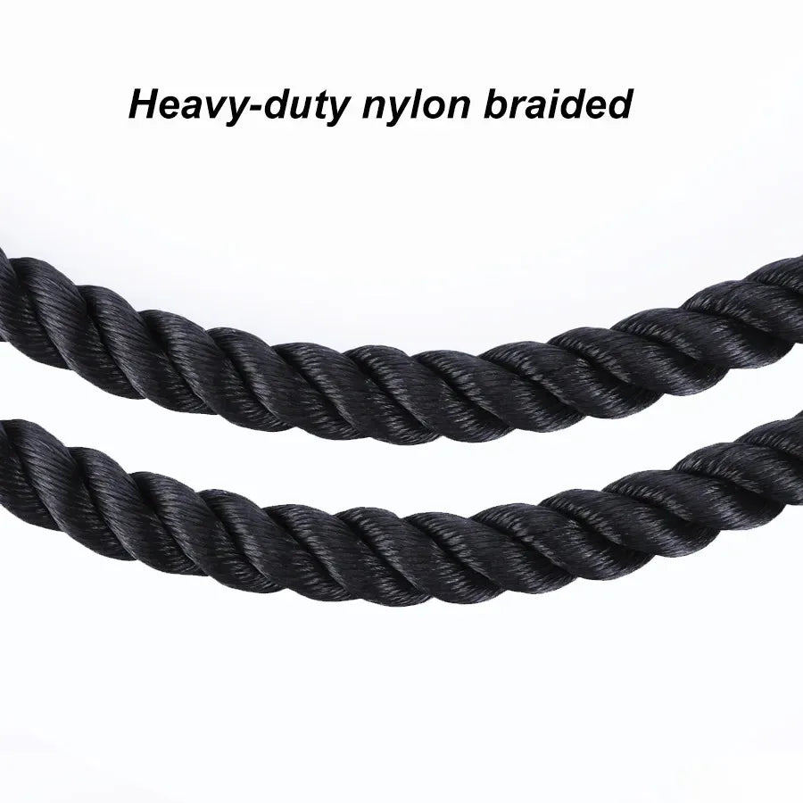 Triceps lowering rope face pull handles push pull down cord for biceps back shoulder triceps fitness tension rope gym accessory