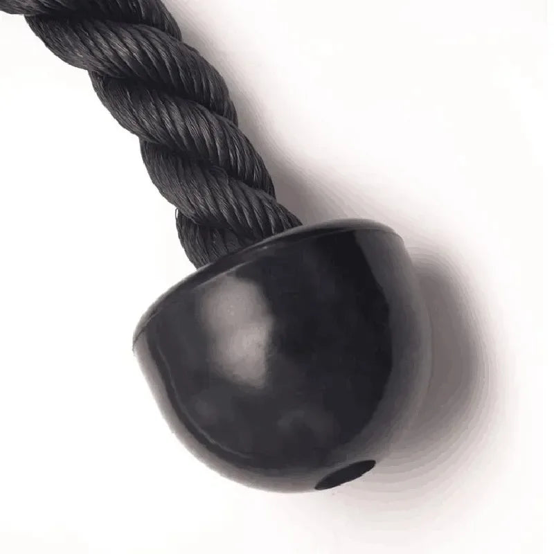 Triceps lowering rope face pull handles push pull down cord for biceps back shoulder triceps fitness tension rope gym accessory