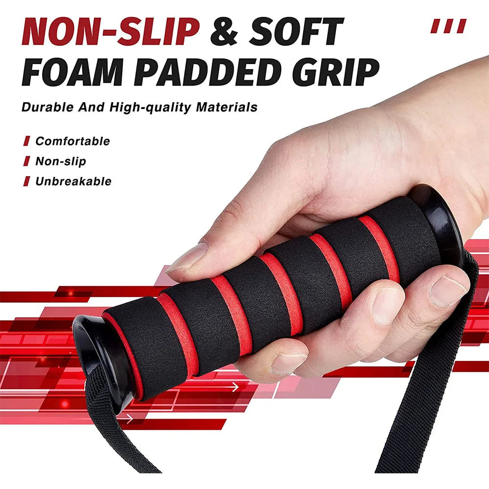 Triceps lowering rope face pull handles push pull down cord for biceps back shoulder triceps fitness tension rope gym accessory
