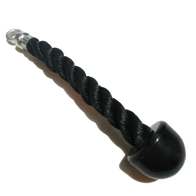 Triceps lowering rope face pull handles push pull down cord for biceps back shoulder triceps fitness tension rope gym accessory