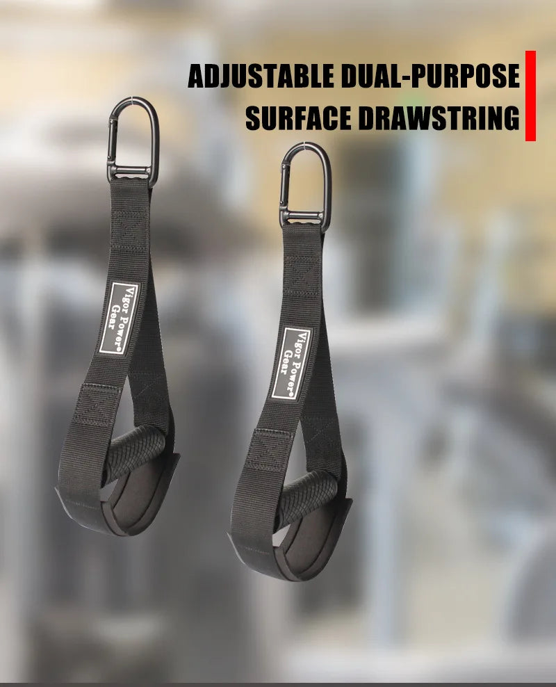 Triceps lowering rope face pull handles push pull down cord for biceps back shoulder triceps fitness tension rope gym accessory
