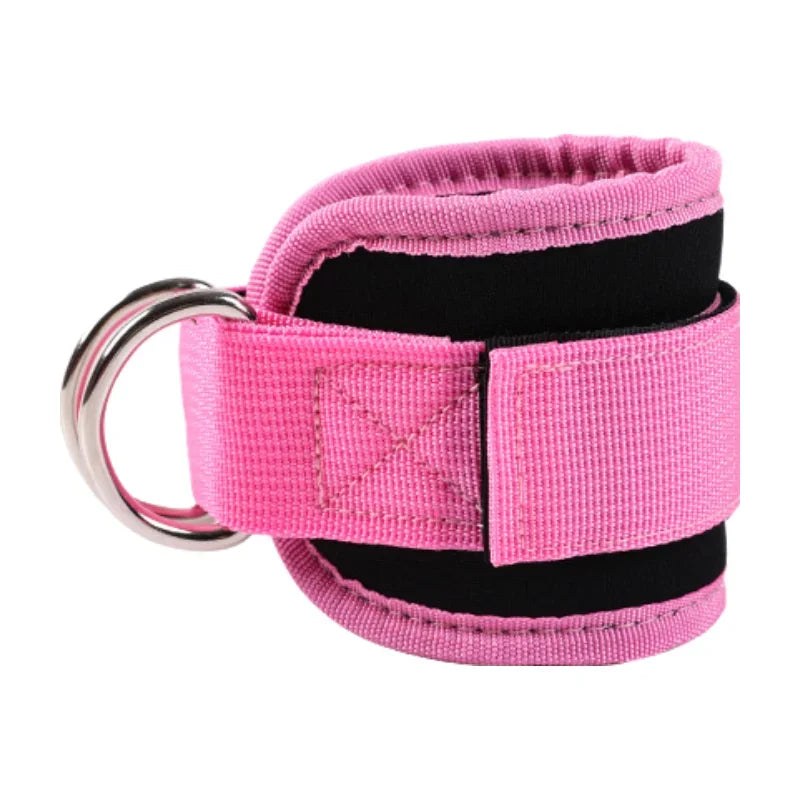 Fitness Ankle Straps Adjustable Gym Leg Strength Workouts with Buckle Sports Guard Abductors for Gantry Training Butt Device